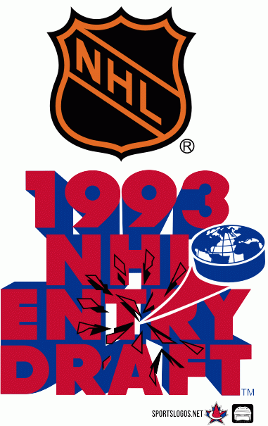 NHL Draft 1993 Primary Logo iron on heat transfer